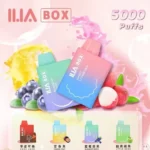 【ILIA】哩啞 拋棄式 3代BOX5000口｜一次性電子煙 大容量