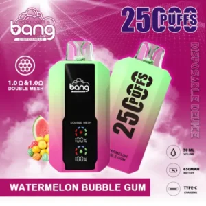 【Bang 25000 Puffs 】Bang 一次性 電子煙 可充電｜液晶螢幕