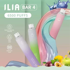 【ILIA】哩啞 /ILIA BAR4 6500口大容量霧化棒 /拋棄式電子煙
