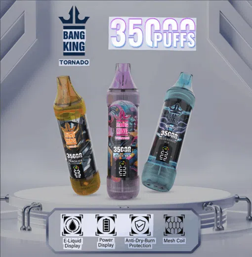 【Bang King】 35000 Puffs 一次性 大容量拋棄式電子煙