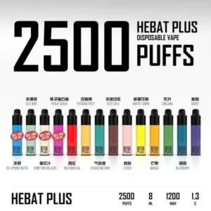 HEBET 喜貝 Mini 2500｜一次性電子煙/拋棄式