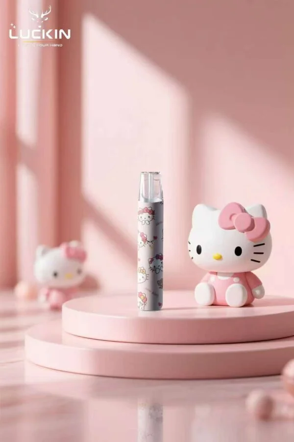 幸運 【LUCKIN 】主機史迪仔 kitty 貓 叮噹貓聯名款:圖片 2